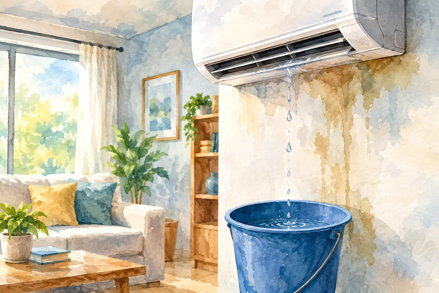 Can AC Leaks Cause Damage Inside Your Home?