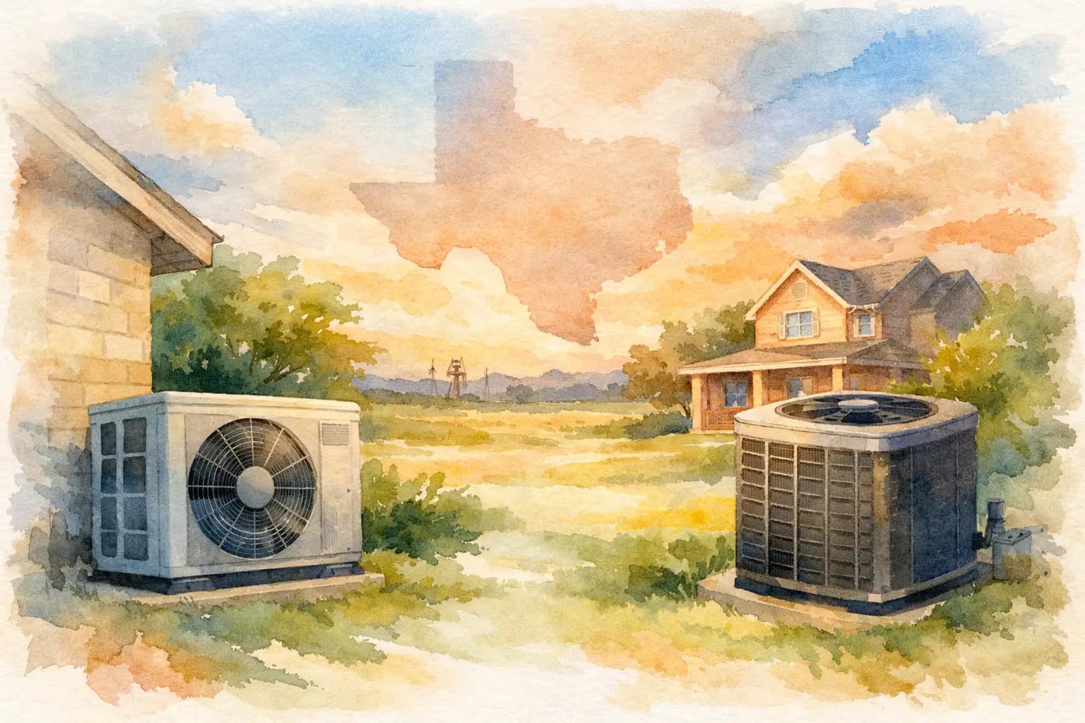 Heat Pump Versus Central Air for Texas Homes