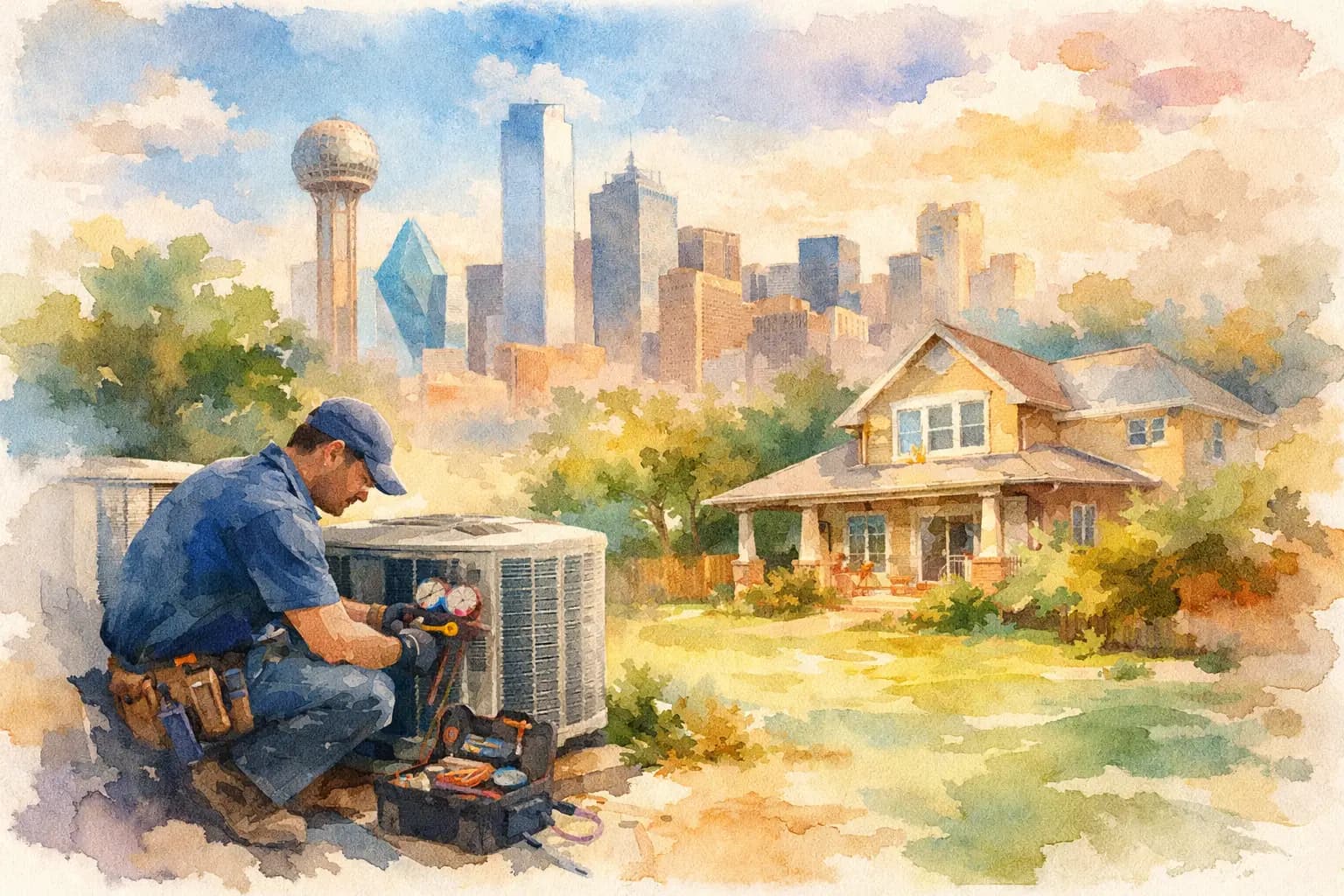 Honest HVAC Service Dallas TX Homeowners Trust