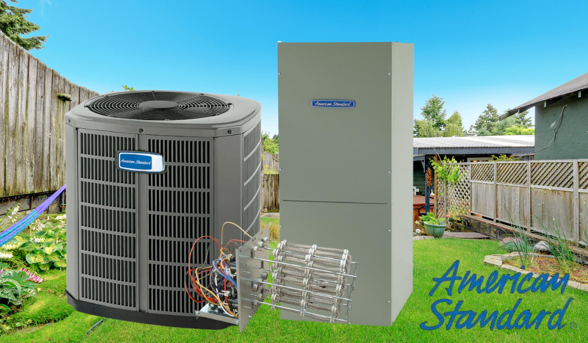 American Standard 1.5 Ton 14 SEER2 Heat Pump System