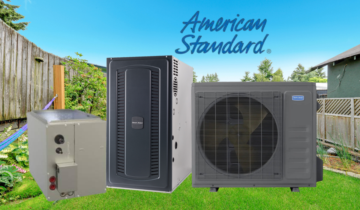 American Standard 2 Ton 16 SEER2 Gas System